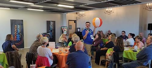 Helping working professionals and entrepreneurs lighten the mood while exploring the strengths they each bring to the table.