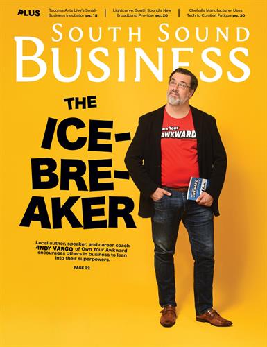 Honored to be featured on the cover of South Sound Business Magazine!