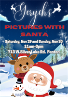 Gerych's Pictures with Santa