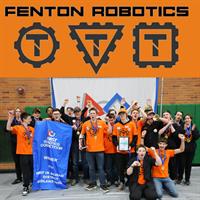 Fenton Robotics Team wins 2nd competition of the season!  Now off to States Competition!