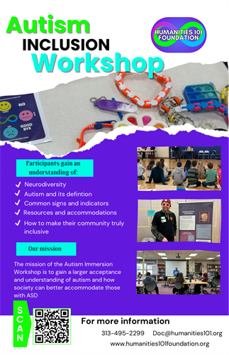 Autism Workshop flier Autism Workshop flier