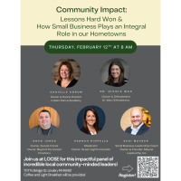 Community Impact: Lessons Hard Won & How Small Business Plays an Integral Role in our Hometowns