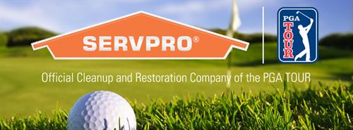 SERVPRO is the official sponsor of the PGA Tour