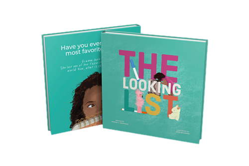 Debut children's book, The Looking List