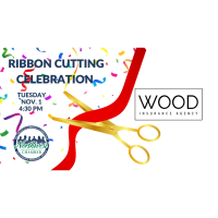 Ribbon Cutting Celebration for Wood Insurance 