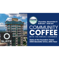 Community Coffee with a View!