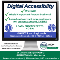 Chamber Member Learning Lunch : Digital Accessibility 