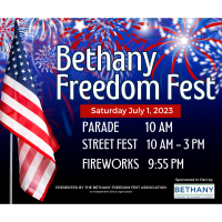 Bethany Freedom Fest Fireworks 