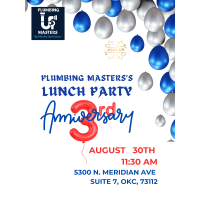 Plumbing Masters Open House/ 3rd Birthday Celebration