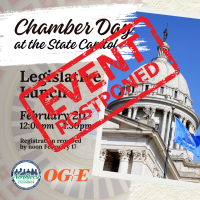 POSTPONED - NWOKC Chamber Day at the State Capitol - Legislative Lunch