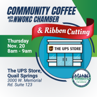 Community Coffee & Ribbon Cutting @ UPS Store