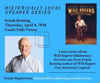 Historically Local Speaker Series with Frank Keating