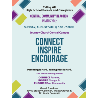 Central Community In Action Presents: Connect - Inspire - Encourage
