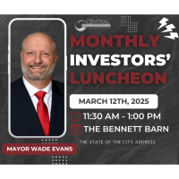 Investors' Monthly Luncheon - Mayor Wade Evans