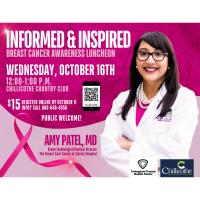 Informed & Inspired: Breast Cancer Awareness Luncheon