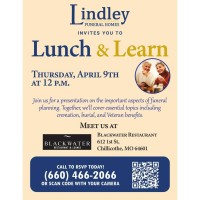 Lindley Funeral Homes Lunch & Learn
