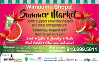 Wimauma Shops! Summer Market