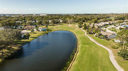 Golf Course and Water View