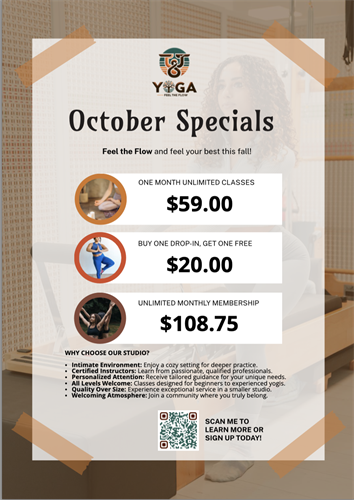 October Specials