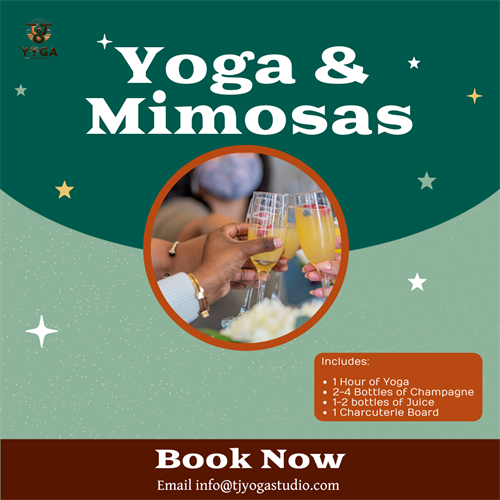 Book our Private Event - Yoga & Mimosas!