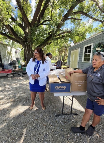 Service with Purpose: The South Shore Zetas giving back at Mary & Martha House, making a difference through donations and sisterhood!
