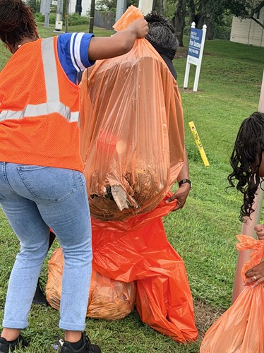 Sisterhood in Action: The South Shore Zetas are making a difference, one bag at a time! Keeping our communities clean through our Adopt-A-Highway initiative.