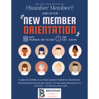 New Member Orientation