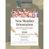 New Member Orientation- Nov. 18th