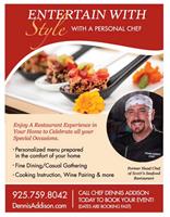 Dennis Addison Personal Chef Events