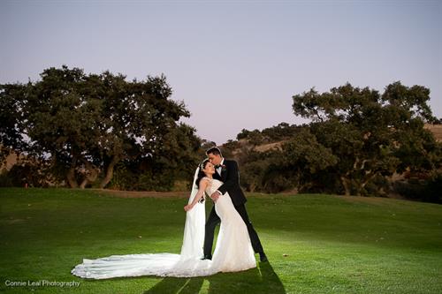 Brid and Groom Oakhurst Country Club Clayton CA