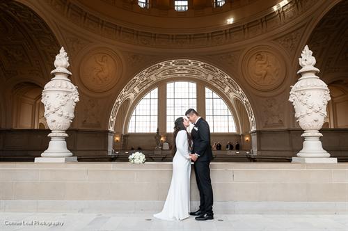 Elopement at San Francisco City Hall, San Francisco CA