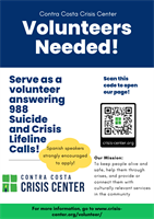 211 or 988 Call Center Volunteers