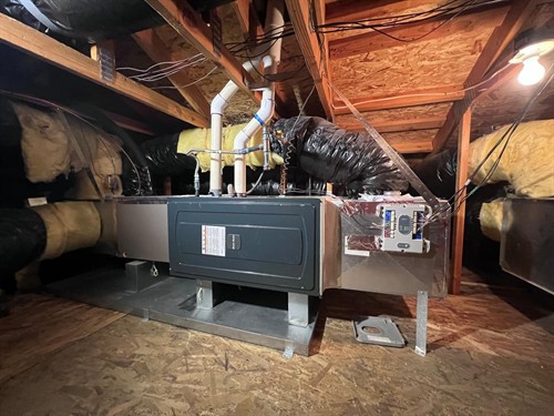 American Standard furnace installation in Brentwood