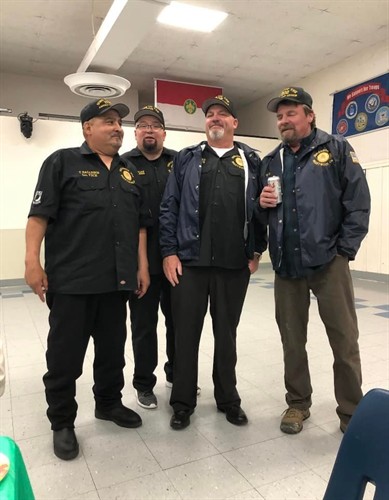 Fellowship  during a regular meeting