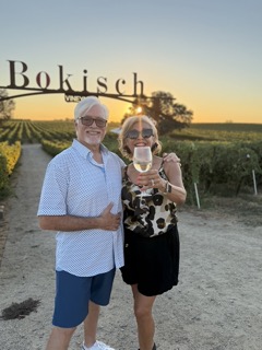 Enjoying Salsa Nights at Bokisch Winery in Lodi CA 
