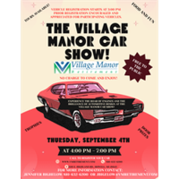 Village Manor Car Show