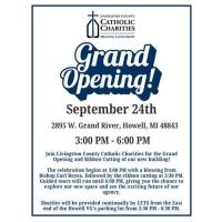 Catholic Charities Grand Opening and Ribbon Cutting Livingston County