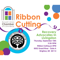 Ribbon Cutting Recovery Advocates in Livingston