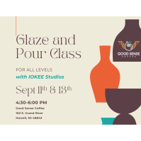 Good Sense Coffee Glaze and Pour Class