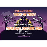 Ranbdall Residence Trick or Treat!
