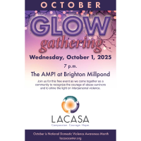 LACASA Hosting GLOW Gathering for Domestic Violence Awareness Month