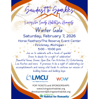 Livingston County Habitat for Humanity Sawdust to Sparkles Winter Gala