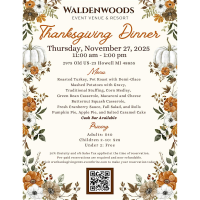 Waldenwoods Thanksgiving Dinner