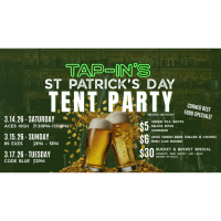 Tap-In's St. Patrick's Day Tent Party!