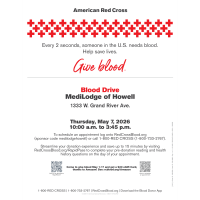 Blood Drive Medilodge of Howell