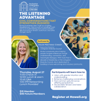 Inclusive Livingston: The Listening Advantage