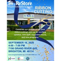 Habitat Restore Ribbon Cutting