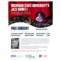 Cleary Presents Michigan State University's Jazz Nonet 1