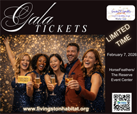 Livingston County Habitat for Humanity ''Sawdust to Sparkles Gala 2026''