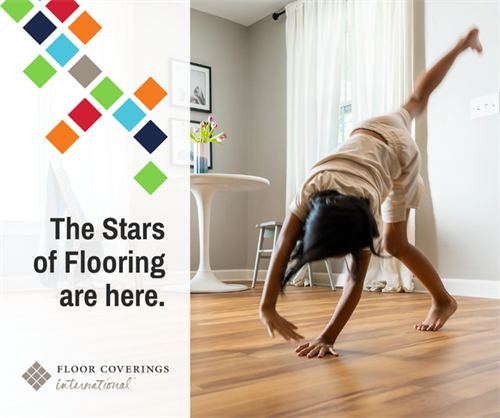 Luxurious laminate flooring